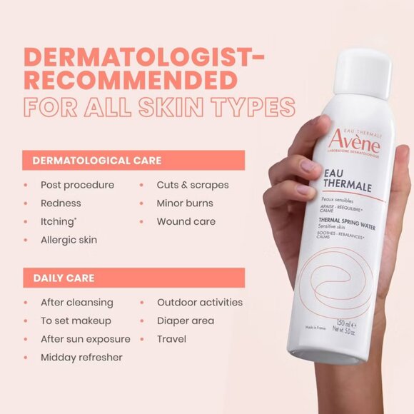 NEW✅Avene Thermal Spring Water Facial Mist Spray - 5 fl oz - Picture 5 of 11